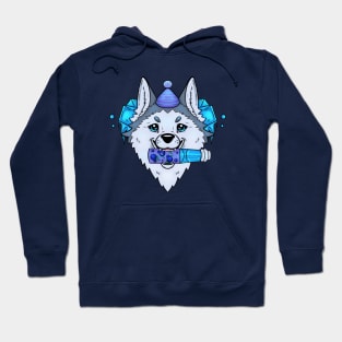 Chilled Ramune Soda, Chill Husky Hoodie